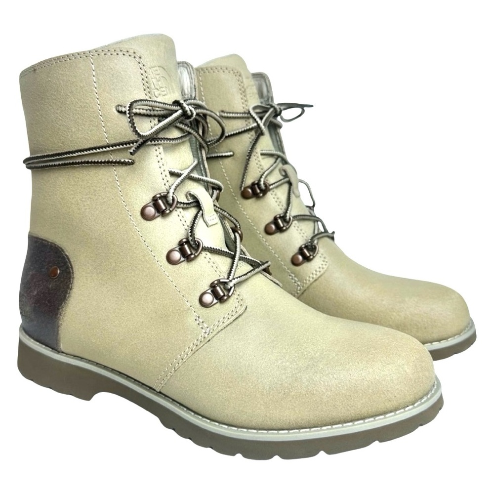❗️ The North Face Tan Winter Ankle Boots Size 7 GREAT CONDITION